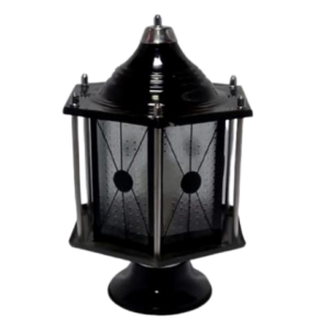 Outdoor Waterproof Gate Light Gate Lamp E27 Holder for Pillar Home Décor Garden Courtyard and Porch